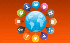 Social media optimization, social networking, social bookmarking, optimized web content, Facebook, Twitter, India
